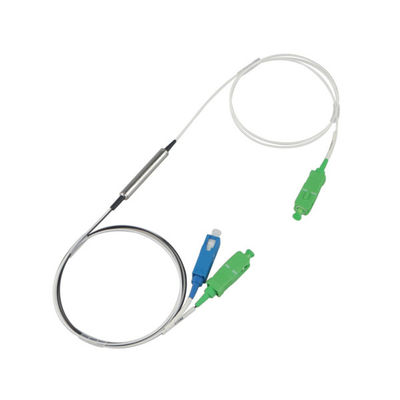 Mua Bộ lọc quang FWDM T1550R1310/1490 1X2 WDM với đầu nối SC cho CATV FTTH sản xuất trực tuyến