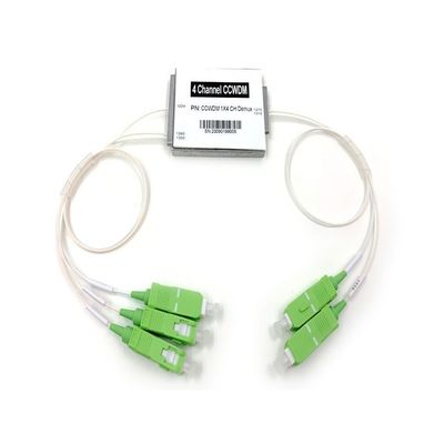 Mua Module CWDM 4CH 1270 1290 1310 1330nm 1×4 với SC APC, Ống lỏng 0.9mm Trắng, 0.5M sản xuất trực tuyến