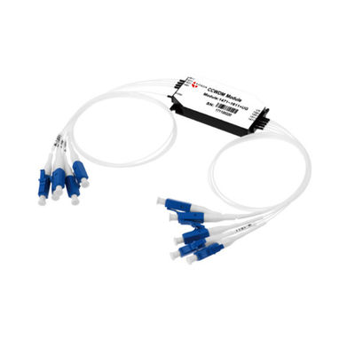 Mua Module Mux/Demux CWDM thụ động Mini Box 8 kênh với đầu nối SC LC Sợi đơn 1470~1610nm sản xuất trực tuyến