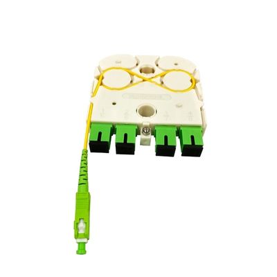Mua FTTH mới Sợi quang 1x4 SC APC Mini Cassette Input trực tiếp Thiết kế độc quyền LGX PLC Splitter cho Nga sản xuất trực tuyến