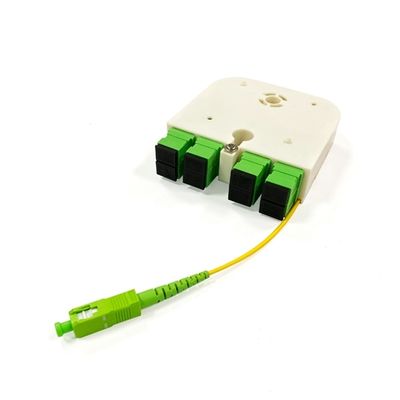 Mua Giá sản xuất FTTH 1x8 SC/APC Mini Cassette Fiber Optic PLC Splitter Độ dài sóng 1260-1650nm cho các giải pháp mạng tùy chỉnh sản xuất trực tuyến