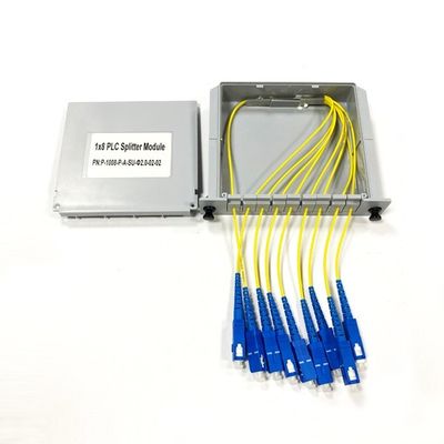 Mua 1x32 Cáp quang PLC Splitter High Channel Isolation Giảm thiểu nhiễu tín hiệu trong các ứng dụng mạng sợi quang sản xuất trực tuyến