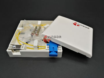 Mua Hộp kết thúc sợi quang 1 cổng PP Ftth SC Bảng điều khiển ổ cắm UPC với kẹp cáp kim loại sản xuất trực tuyến