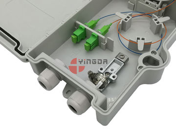 Mua Hộp kết thúc sợi ngoài trời FTTH 4 lõi, Hộp kết nối sợi quang SC Adaptor sản xuất trực tuyến