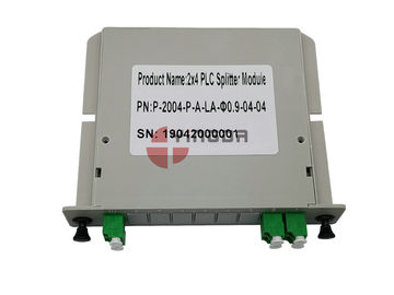 Mua Bộ chia tín hiệu PLC sợi nhựa 2x4 LGX Mô-đun Cassette với Đầu nối sợi quang LC / APC sản xuất trực tuyến