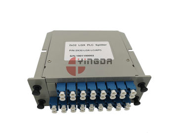 Mua 1x32 2x32 Lgx Plc Bộ chia cáp quang Cáp đơn Chế độ với Bộ ghép LC SC sản xuất trực tuyến