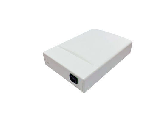 Mua FTTH 1 Cổng Trượt trong Bảng ổ cắm Khóa Hộp đầu cuối sợi quang SC Treo tường màu trắng sản xuất trực tuyến