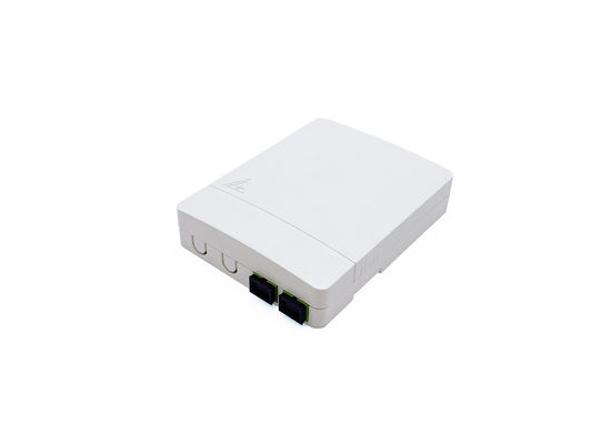 Mua 2SC Port Fiber Optic Termination FTB86M Box cho FTTH PON Plastic Optical Rosette Caja Terminal sản xuất trực tuyến