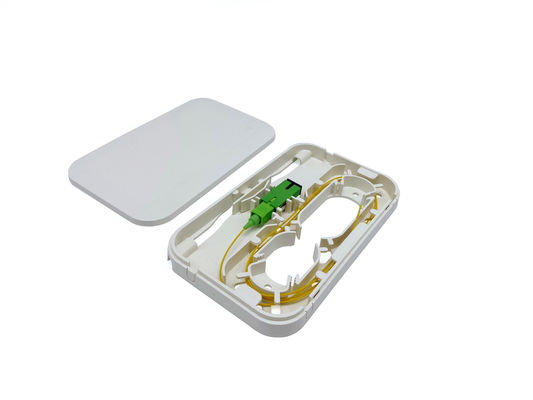 Mua Hộp cắm đầu cuối bằng nhựa 1 lõi SC / APC sợi quang SC / APC Hộp kết cuối Rossette NAP sản xuất trực tuyến