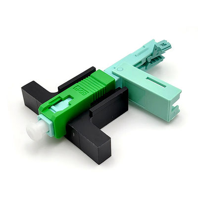 Mua 5G 0,2dB gốm C-Groove Trường kết thúc bằng sợi quang có thể cài đặt Đầu nối SC APC 2 * 3mm Cáp thả sản xuất trực tuyến