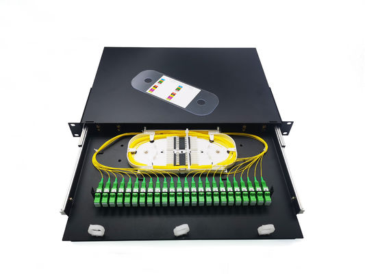 Mua Tấm dán kim loại 1U 24 cổng SC ST ODF sản xuất trực tuyến