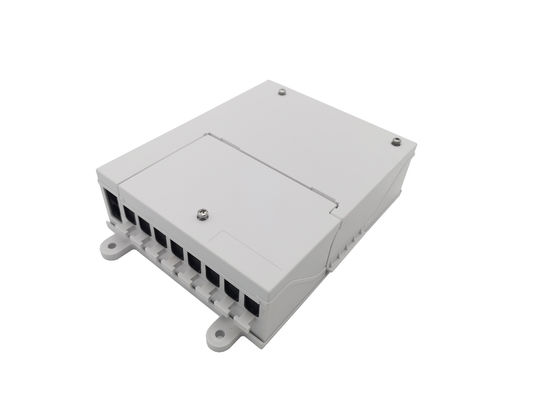 Mua Hộp kết cuối bộ chia cáp quang IP54 1X8 Bộ ghép nối PLC SC Bộ chuyển đổi tự động ngắt ABS màu trắng sản xuất trực tuyến