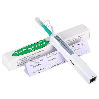Mua Đầu nối sợi quang ST FC LC SC 2.5mm Bút làm sạch mặt cuối, Bút làm sạch một lần nhấp 800 lần sản xuất trực tuyến