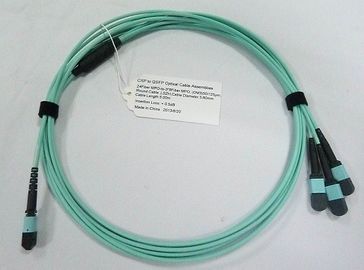 Mua 24 Bộ cáp MPO quang MTP OM3 10G Aqua 25 Meter Blue sản xuất trực tuyến