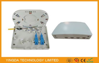 Mua Hộp chống ăn mòn bằng sợi quang FTTx Mini chống cháy bằng sợi ôxít / 4 cổng quang Optical Patch Panel sản xuất trực tuyến