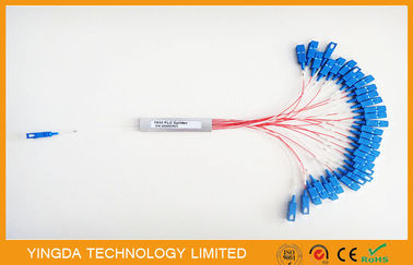 Mua GPON Thụ Động Ống Thép Hiệu Suất Cao PLC Sợi Quang Splitter G652D G657A1 G657A2 Hytrel sản xuất trực tuyến