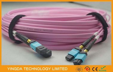 Mua Trung tâm Dữ liệu Multi Mode MTP MPO Cable Om4 phẳng, cáp quang Patch Cable sản xuất trực tuyến