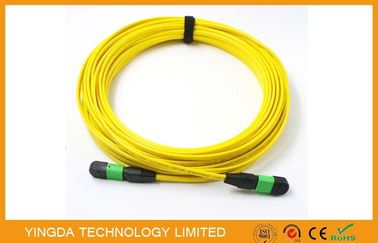 Mua SM MM FTTX MTP MPO Cáp 7.8 mm, 24 cáp quang lõi kép Patch sản xuất trực tuyến