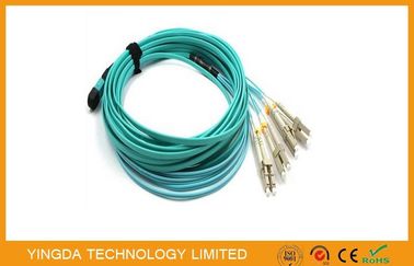 Mua MPO-8 LC 3 MTP MPO Cable Patch Với thiết bị thu phát quang QSFP + SR4 sản xuất trực tuyến