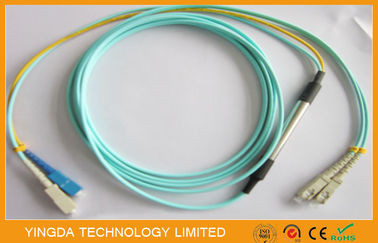 Mua SC-SC Điều chế Chế độ Patch Cord Duplex 50 / 125um OM3 10G cáp quang Cáp sản xuất trực tuyến