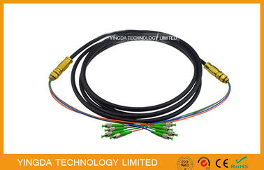 Mua FC / APC 4 lõi quang Pigtails cáp Patch dây cáp chống thấm nước đen, chiều dài tùy chỉnh sản xuất trực tuyến