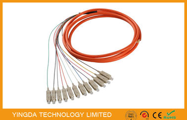 Mua Multimode MM SC / PC sợi quang Pigtail đơn giản Bundle Fanout 850nm sản xuất trực tuyến