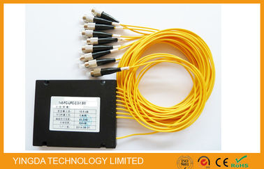 Mua 1X8 Fiber Optic PLC Splitter Module Abs nhựa Đối với Fttx Mạng / quang phân phối tín hiệu sản xuất trực tuyến