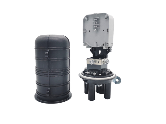 Mua 48 lõi IP68 FTTH Mini Dome Mối nối sợi quang Đóng kín Nhiệt co lại Giá treo tường sản xuất trực tuyến