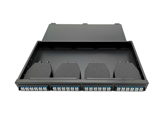 Mua Giá đỡ 1U Bảng điều khiển MTP MPO Patch Panel 19 inch ODF 96 Cáp quang MPO LC sản xuất trực tuyến