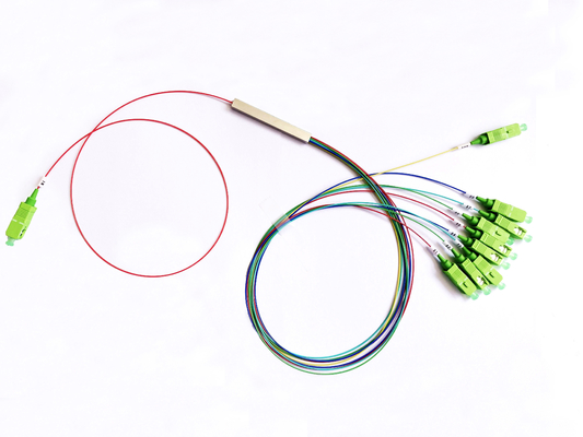 Mua Bộ chia cáp quang NAP ống thép G657A1 1x9 FTTR Bộ chia PLC SC Kết nối APC sản xuất trực tuyến