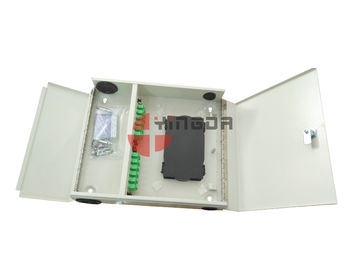 Chống thấm 4 Ports 2 Cửa Fiber Optic Patch Panel ODF treo tường Với SC / APC adapter
