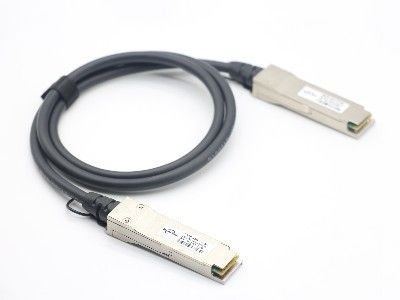 40G SFP DAC Cable QSFP+ To QSFP+ Passive Copper Cable PVC Đen