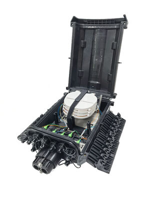 IP68 16 cổng hộp phân phối sợi quang với 48 lõi Splice Closure cho mạng FTTH
