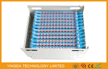 144 Core FC SC LC ST Connector ODF Fiber Optic Patch Panels Unit Cassette Fully Load