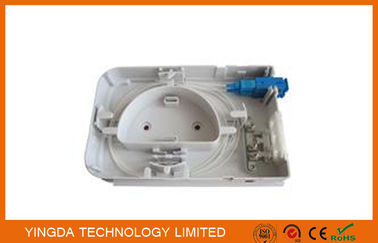 FTTH tường gắn hộp 2 cổng sợi quang kết thúc hộp SC LC hộp sợi kép